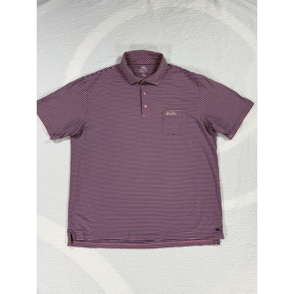 Peter Millar Polo Shirt Mens Extra Large Sea Island Mountainside Collection
